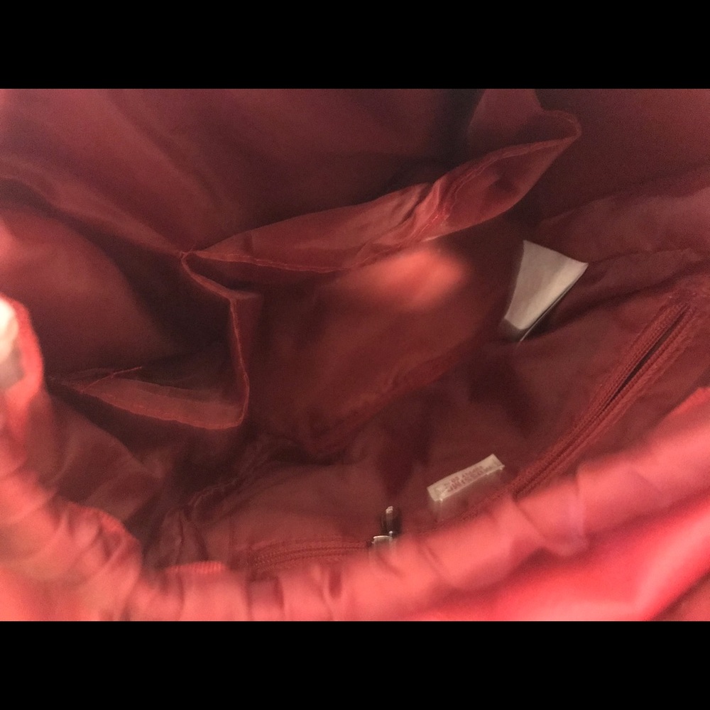Red backpack purse - Picture 2 of 5
